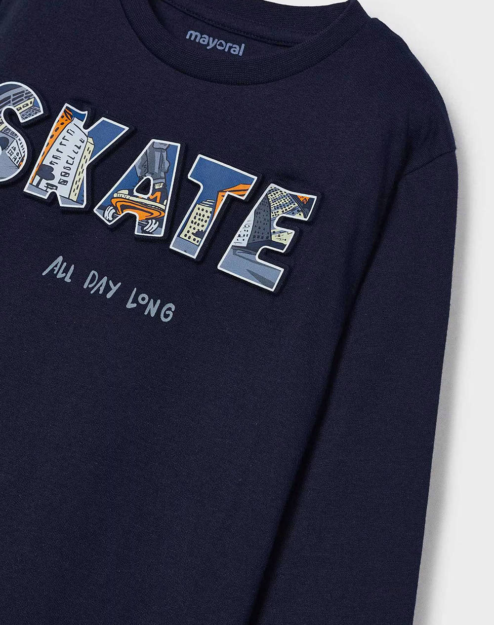 MAYORAL Μπλουζα μακρυμανικη 04050-53 NavyBlue φωτογραφία