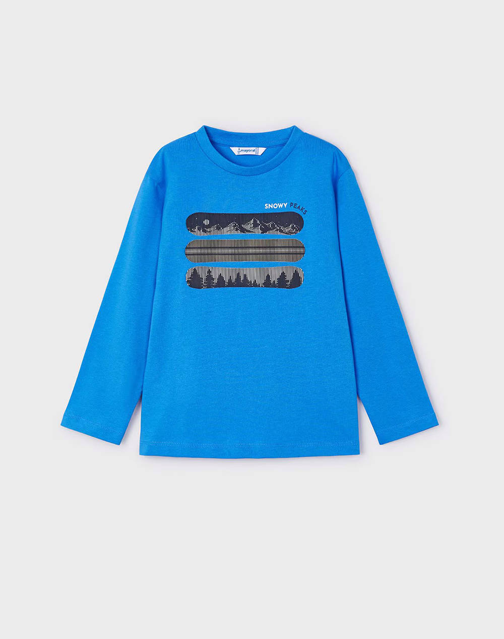 MAYORAL MAYORAL Μπλουζα μακρυμαν διαδραστικη 04055-93 Blue