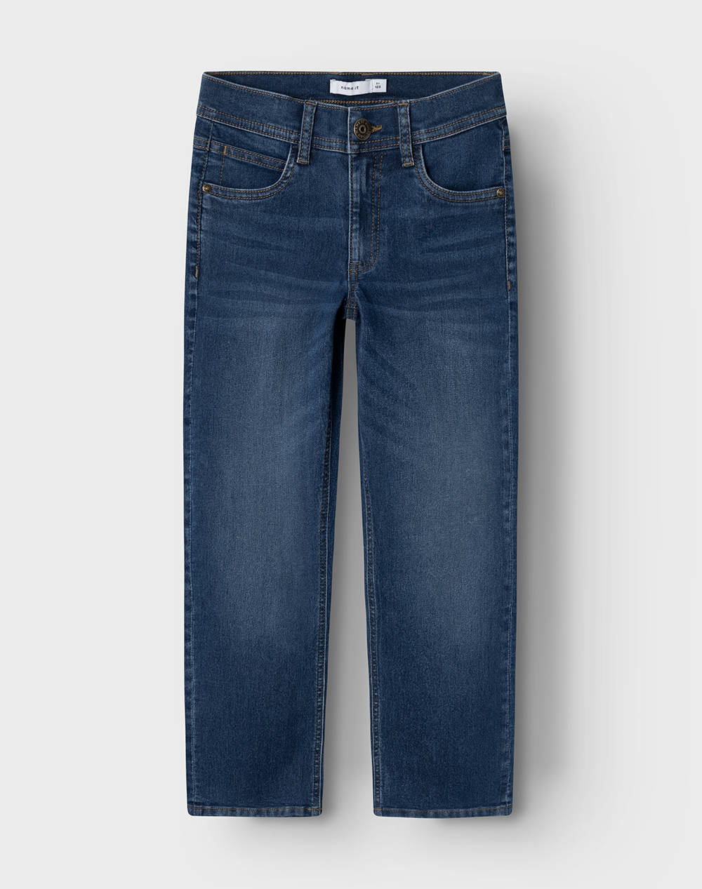 NAME IT NAME IT NKMRYAN STRAIGHT JEANS 4323-IS TB 13231226-Dark Blue Denim DenimBlue