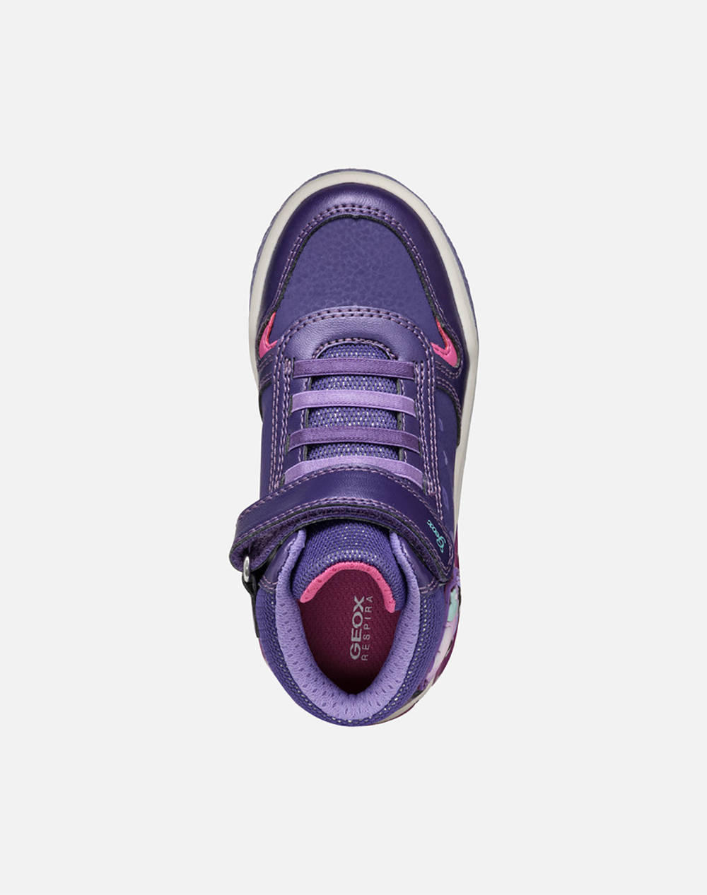 GEOX J INEK G. C - PR.DBK+PEAR.SYN - Purple | Politikos-shop.gr