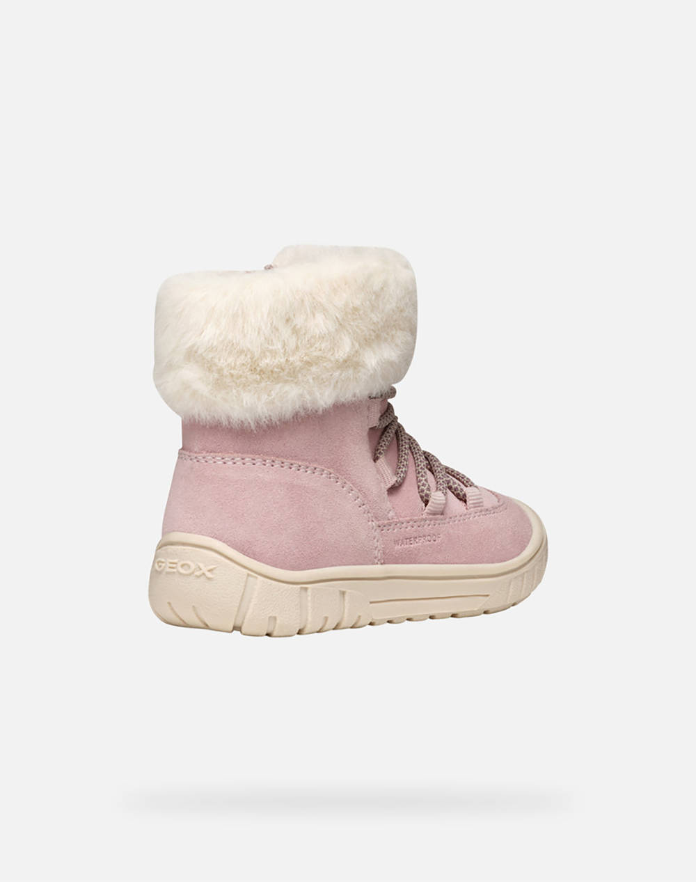 Geox B Omar G Wpf A - Suede B462La00022C8014 24-27-C8014 Pink παιδικά Κορίτσι παπούτσια Flat Politikos Shop Πολιτικός