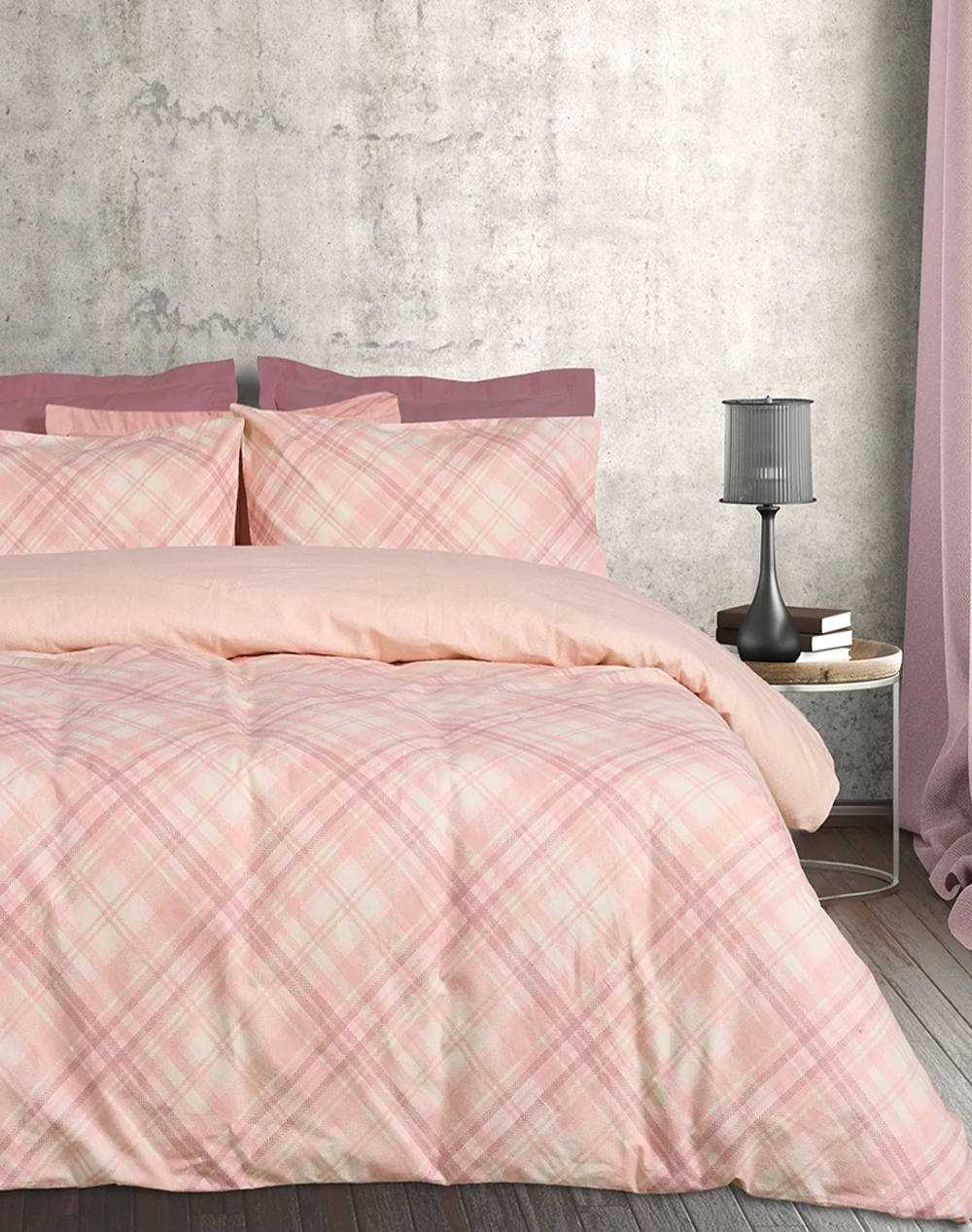 DAS 9638 ΣΕΤ ΣΕΝΤΟΝΙΑ ΜΟΝΑ HAPPY FLANNEL (Διαστάσεις: 170x260, 50 χ 70 εκ)