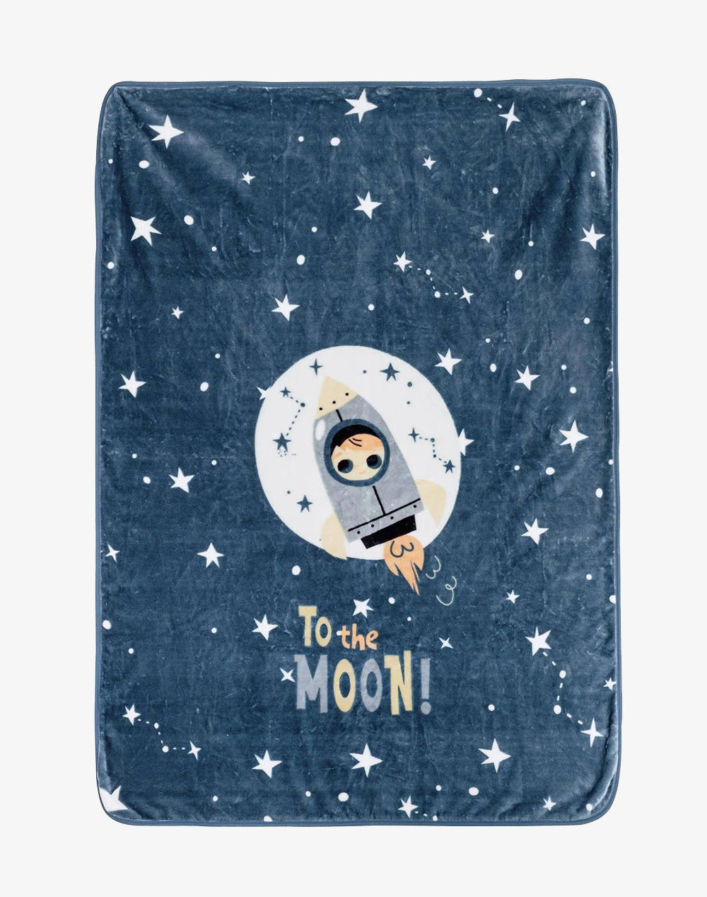 NIMA HOME NIMA Κουβέρτα Βελουτέ Μονή 160x220 - To the Moon ( Διαστάσεις: 160 x220 εκ) N34007