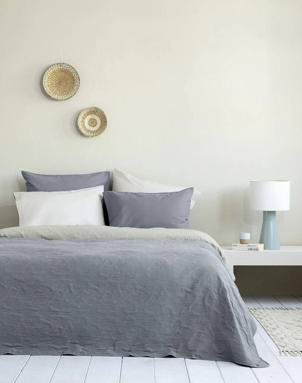 NIMA Κουβερλί Μονό 160x240 - Avana Oat Beige / Medium Gray ( Διαστάσεις: 160 x 240 εκ) 33312 φωτογραφία