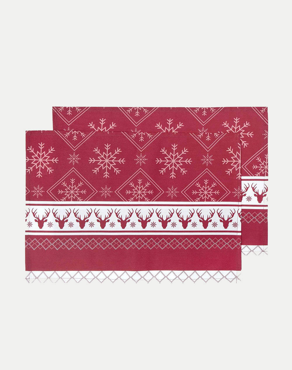 NIMA HOME NIMA Σετ Σουπλά - Christmas Day (Διαστάσεις: 2 x 35x50 εκ.) N34385