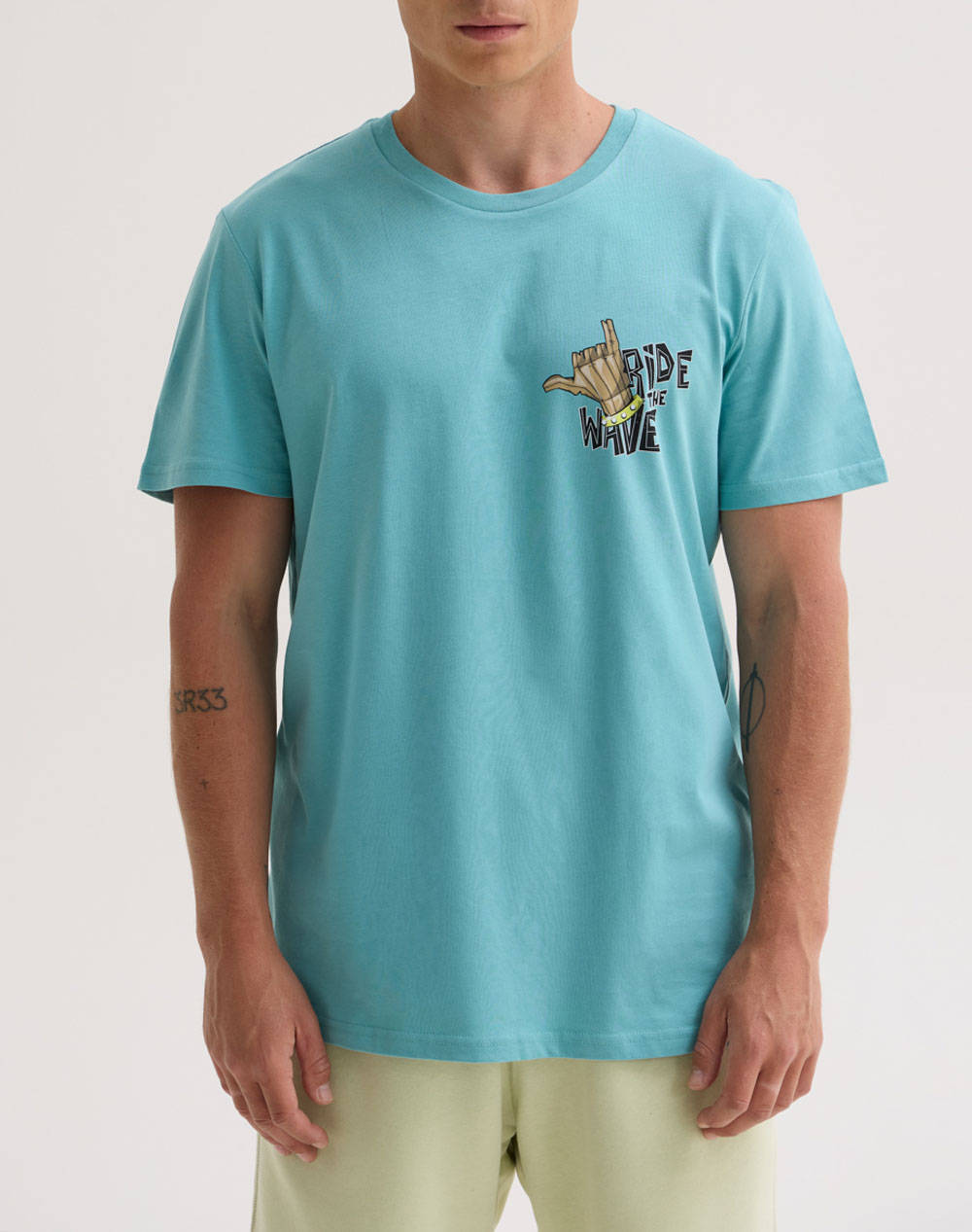 BLUE HUNTER BLUE HUNTER M TIKI T-SHIRT 250010114-09 SteelBlue