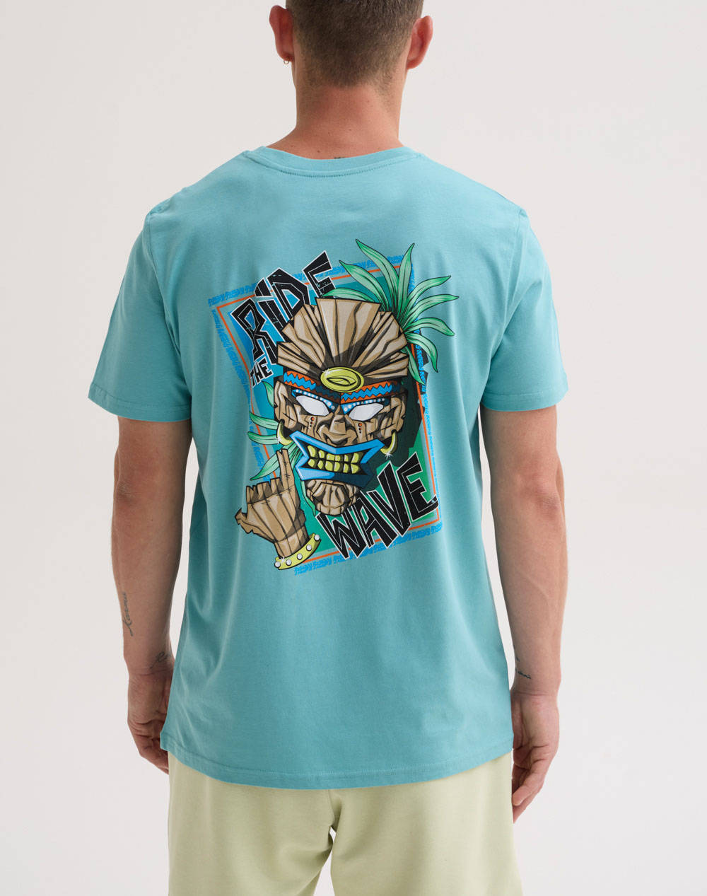 BLUE HUNTER M TIKI T-SHIRT 250010114-09 SteelBlue φωτογραφία