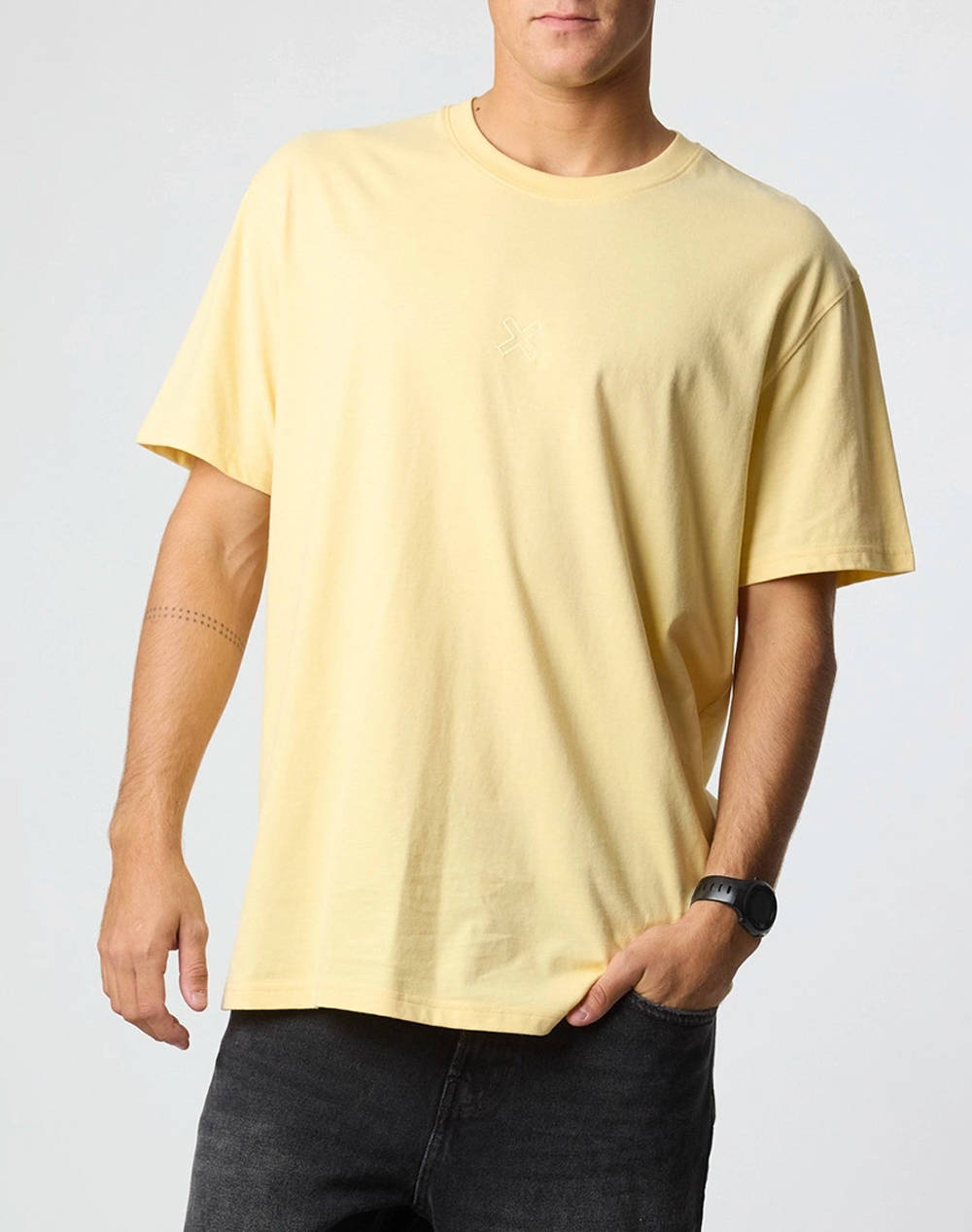 BLUE BANANA LIGHT YELLOW REEF TEE / ΚΟΝΤΟΜΑΝΙΚΟ 141907-3D8 Yellow φωτογραφία