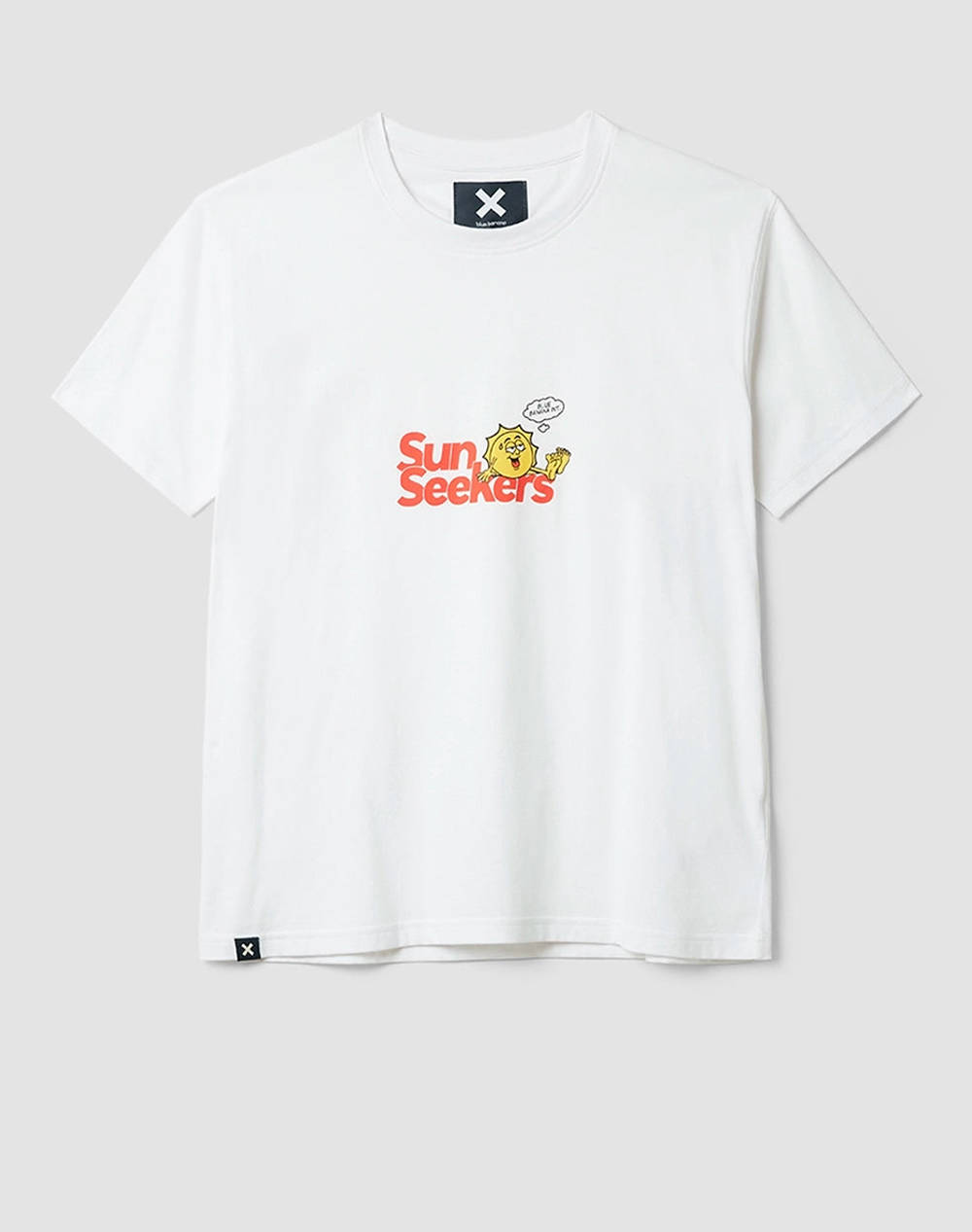 BLUE BANANA BLUE BANANA WHITE SUN SEEKERS TEE / ΚΟΝΤΟΜΑΝΙΚΟ 141919-F49 White