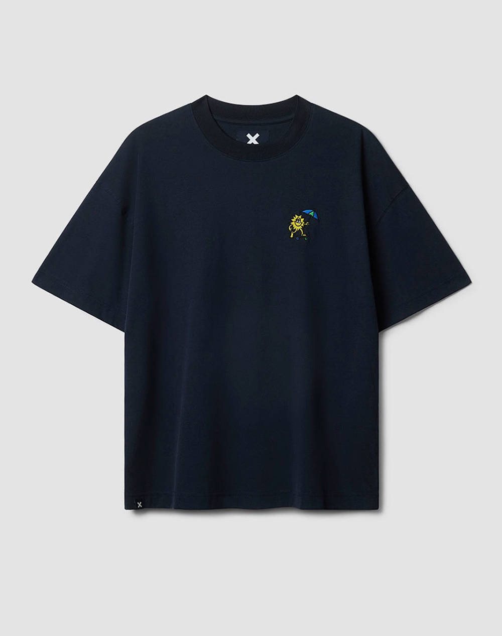 BLUE BANANA BLUE BANANA NAVY QUILT TEE / ΚΟΝΤΟΜΑΝΙΚΟ 141914-D86 DarkBlue