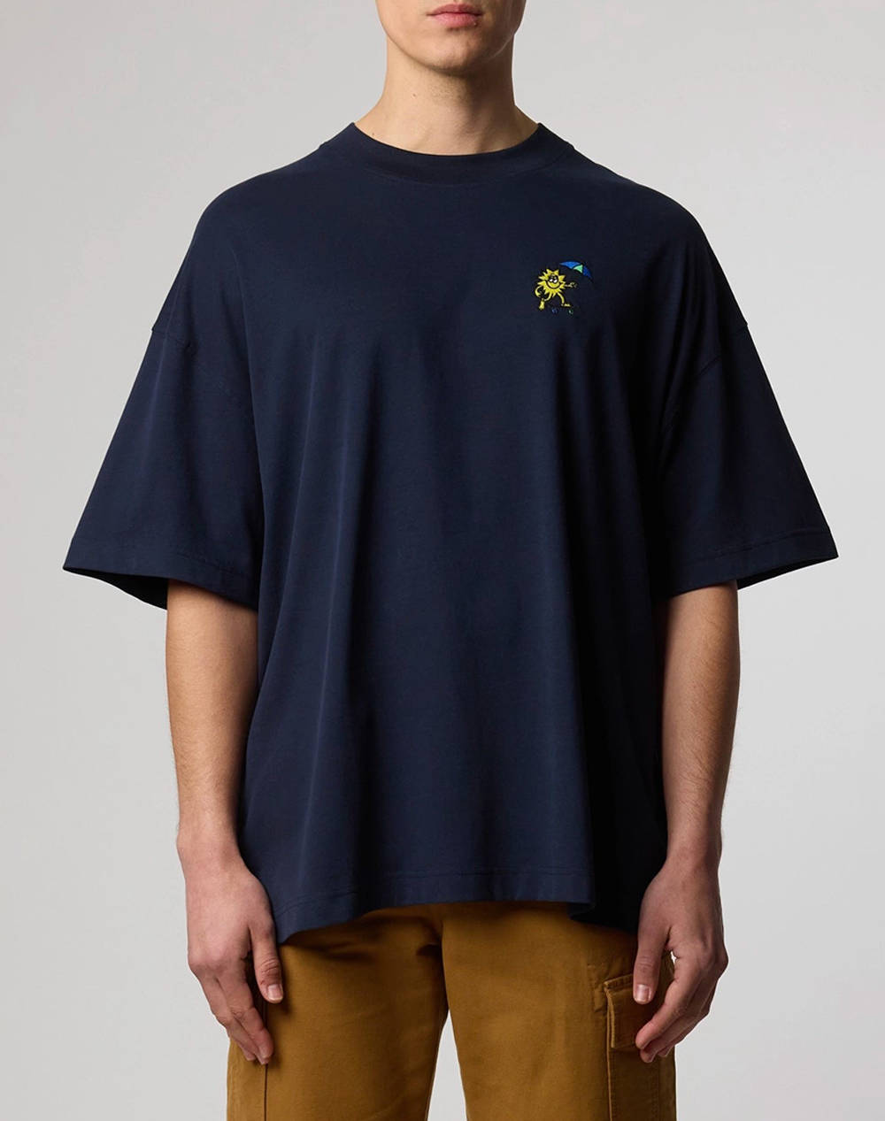 BLUE BANANA NAVY QUILT TEE / ΚΟΝΤΟΜΑΝΙΚΟ 141914-D86 DarkBlue φωτογραφία