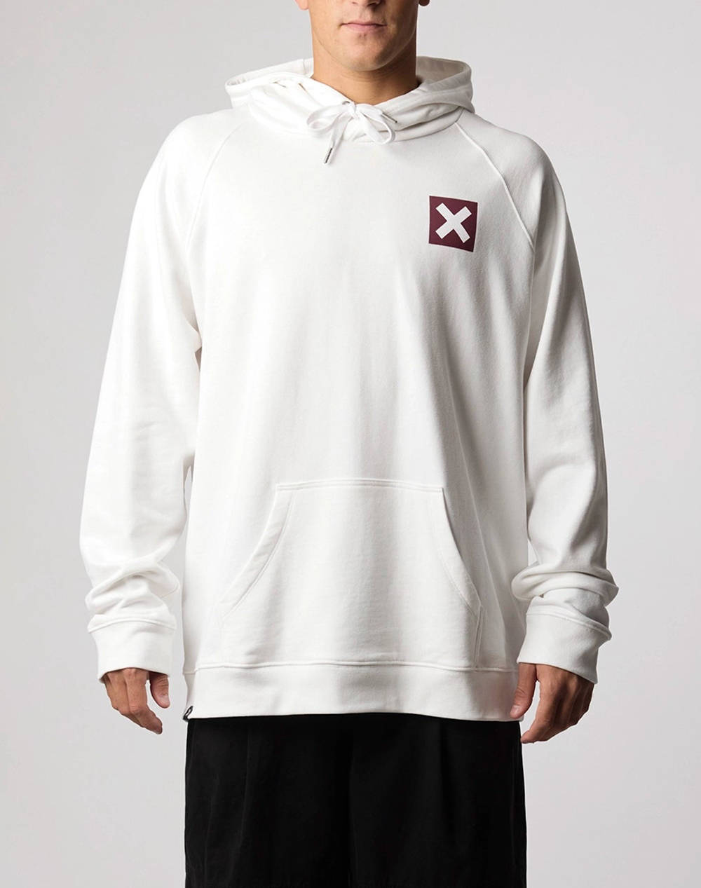 BLUE BANANA WHITE NATURE HOODIE / ΦΟΥΤΕΡ ΜΕ ΚΟΥΚΟΥΛΑ 141964-F49 White φωτογραφία