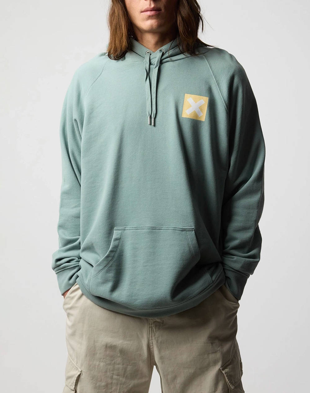 BLUE BANANA MINT NATURE HOODIE / ΦΟΥΤΕΡ ΜΕ ΚΟΥΚΟΥΛΑ 141965-B04 MintGreen φωτογραφία