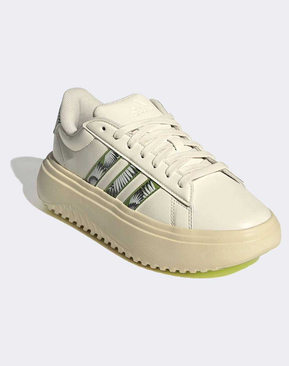 ADIDAS GRAND COURT PLATFORM JS2896-BEIGE Ecru φωτογραφία
