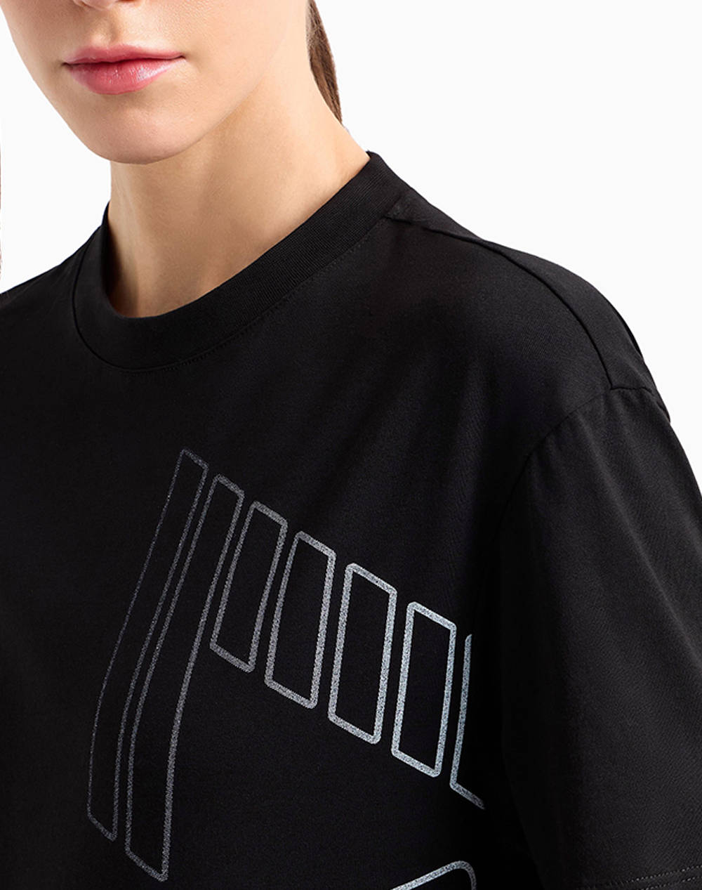 EA7 T-SHIRT 7W000185AF10201-UC001 Black φωτογραφία