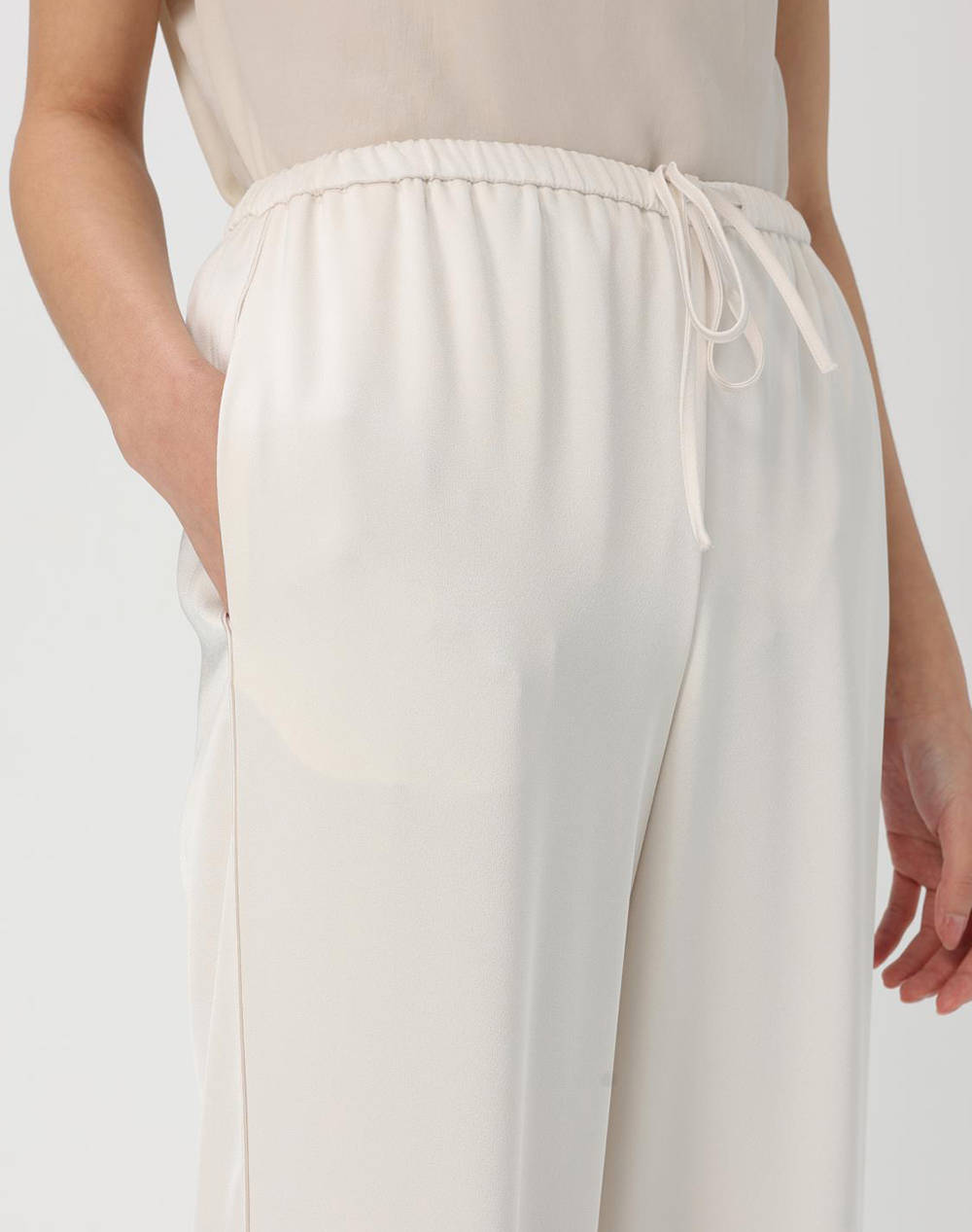 ARMANI EXCHANGE TROUSER XW000143AF10840-U1003 Ecru φωτογραφία