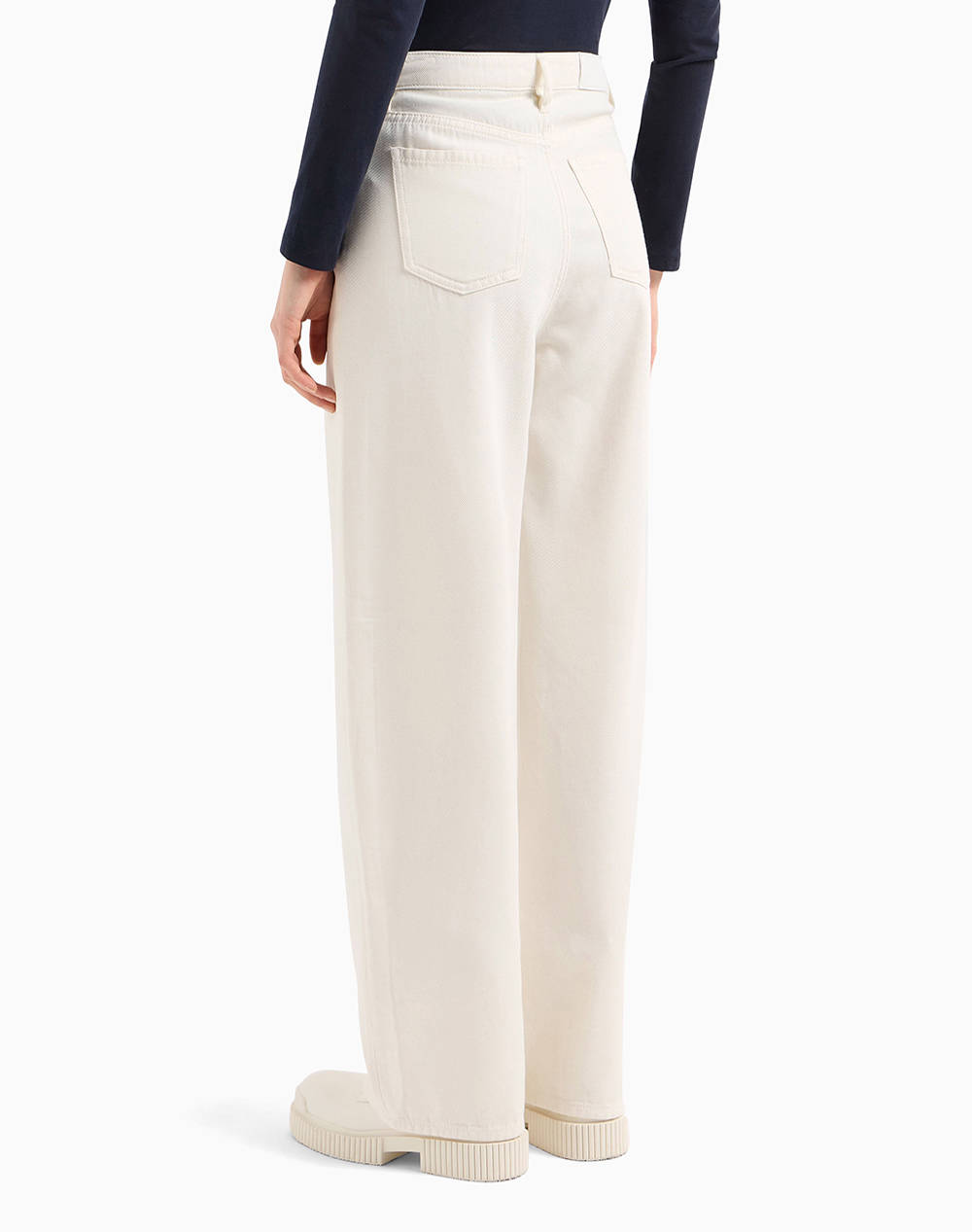 ARMANI EXCHANGE 5 POCKETS PANT XW000100AF12858-U1003 Ivory φωτογραφία