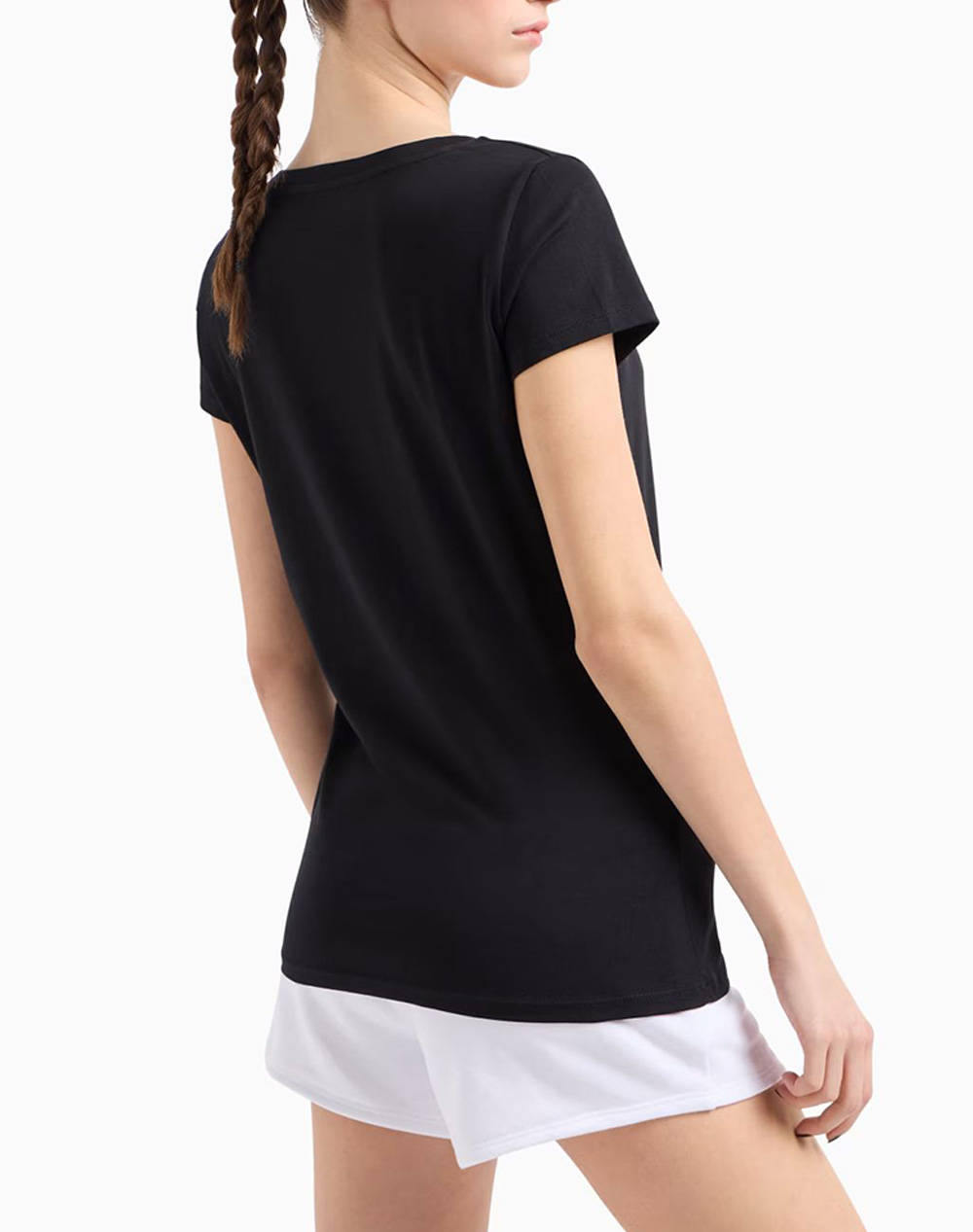 ARMANI EXCHANGE T-SHIRT 8NYT70YJ16Z-1200 Black