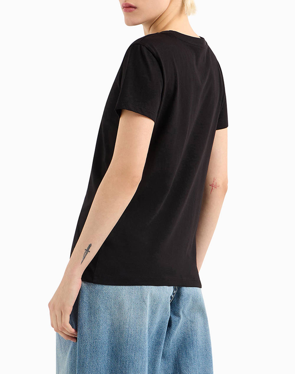 ARMANI EXCHANGE T-SHIRT XW000542AF10359-UC001 Black φωτογραφία