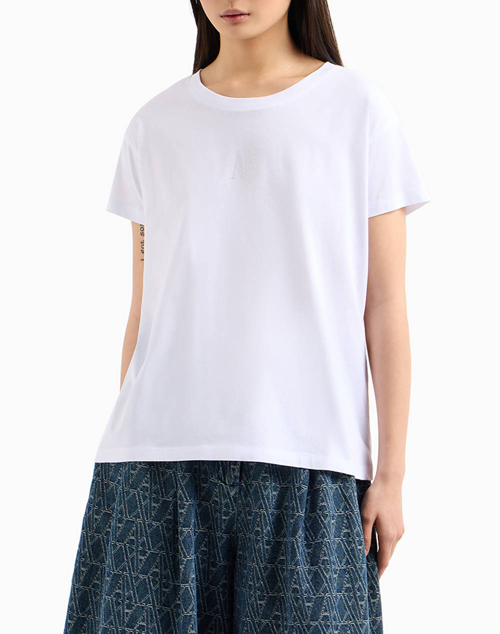 ARMANI EXCHANGE ARMANI EXCHANGE T-SHIRT XW000830AF10356-U0002 White