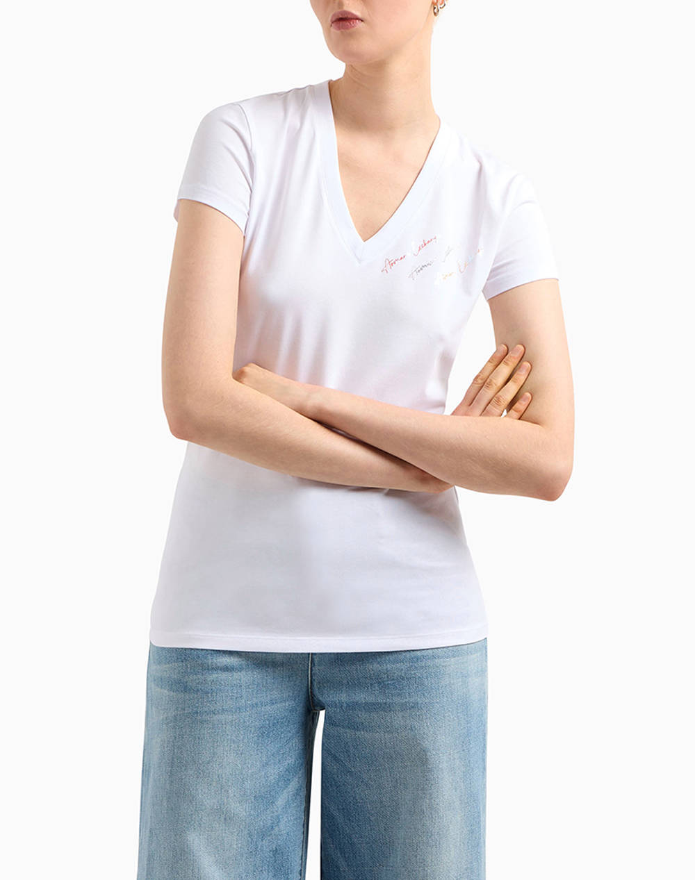 ARMANI EXCHANGE ARMANI EXCHANGE T-SHIRT XW000600AF10355-U0002 White