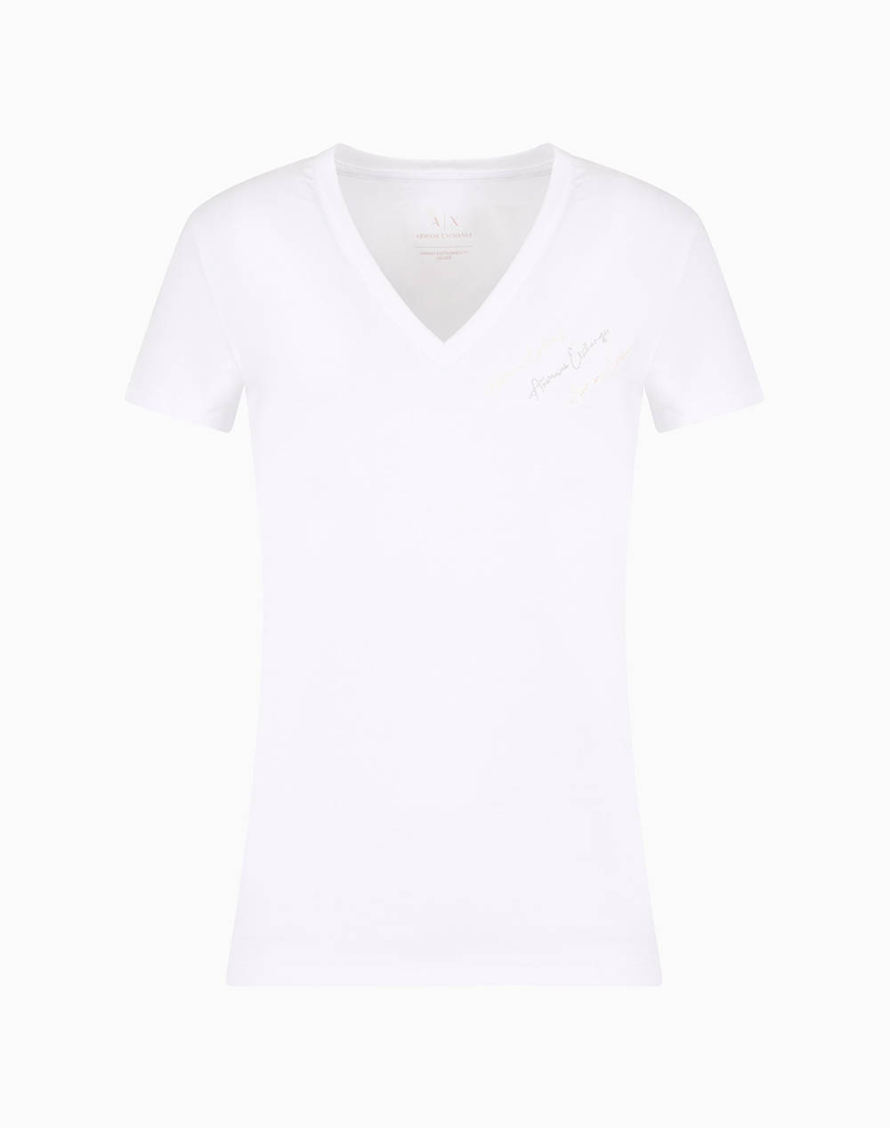 ARMANI EXCHANGE T-SHIRT XW000600AF10355-U0002 White φωτογραφία