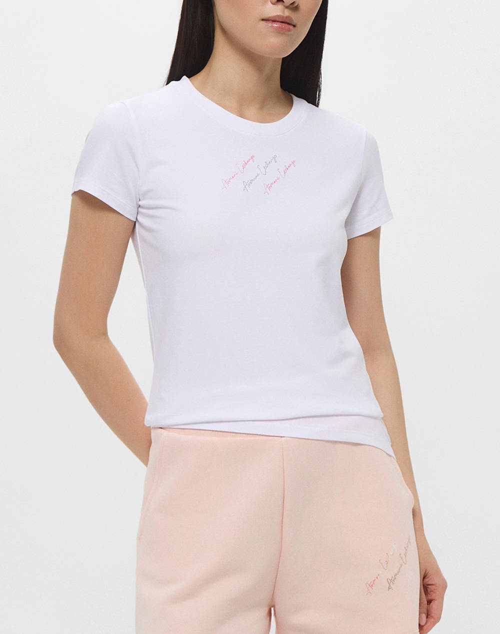 ARMANI EXCHANGE T-SHIRT XW000599AF10355-U0002 White