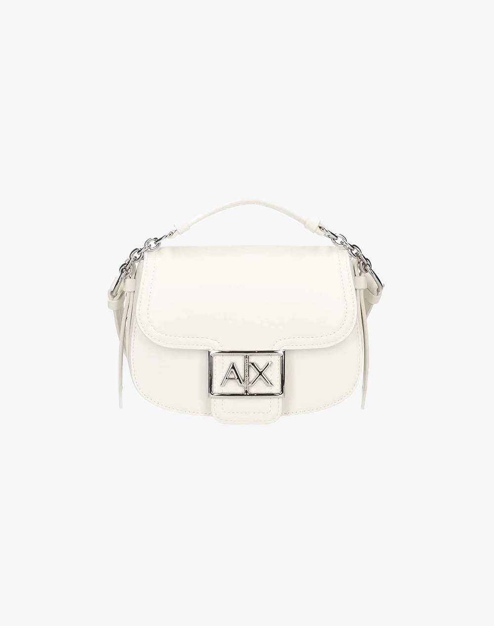 ARMANI EXCHANGE MESSENGER BAG (Διαστάσεις: 20 x 15 x 6εκ.) XW000401AF13687-U0003 Ecru