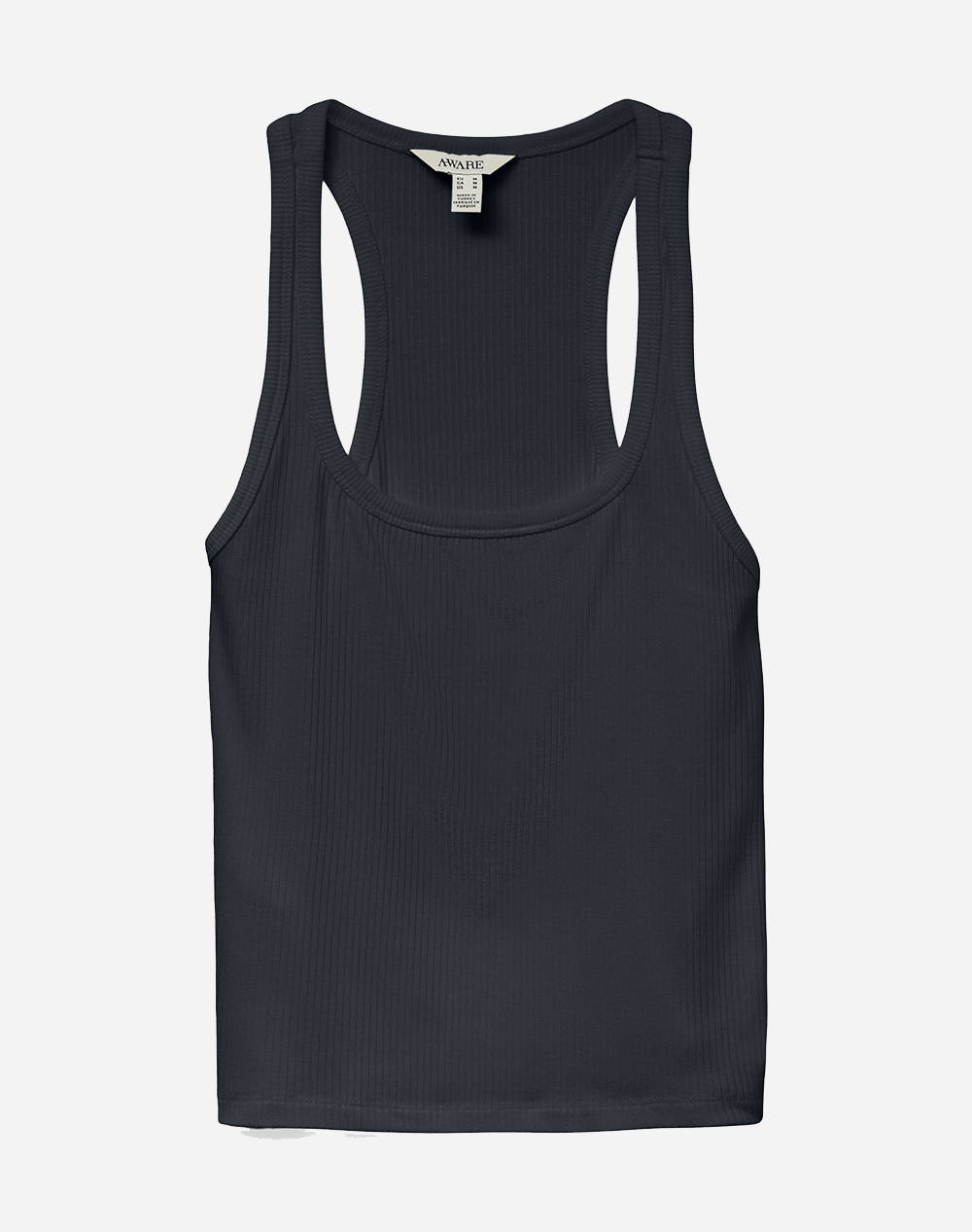 AWARE BY VERO MODA AWARE BY VERO MODA VMRAECHEL U-NECK TANK TOP VMA 10328529-Dark Sapphire DarkBlue