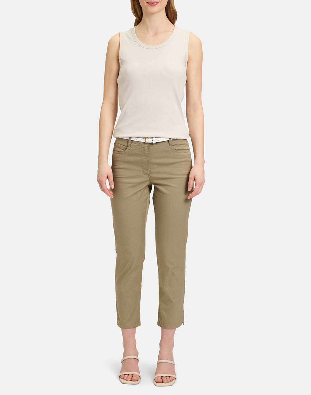 Betty Barclay Trousers 6022 1200-7366 Olive Γυναικεία ρούχα παντελόνια Jean 5P Cargo Politikos Shop Πολιτικός