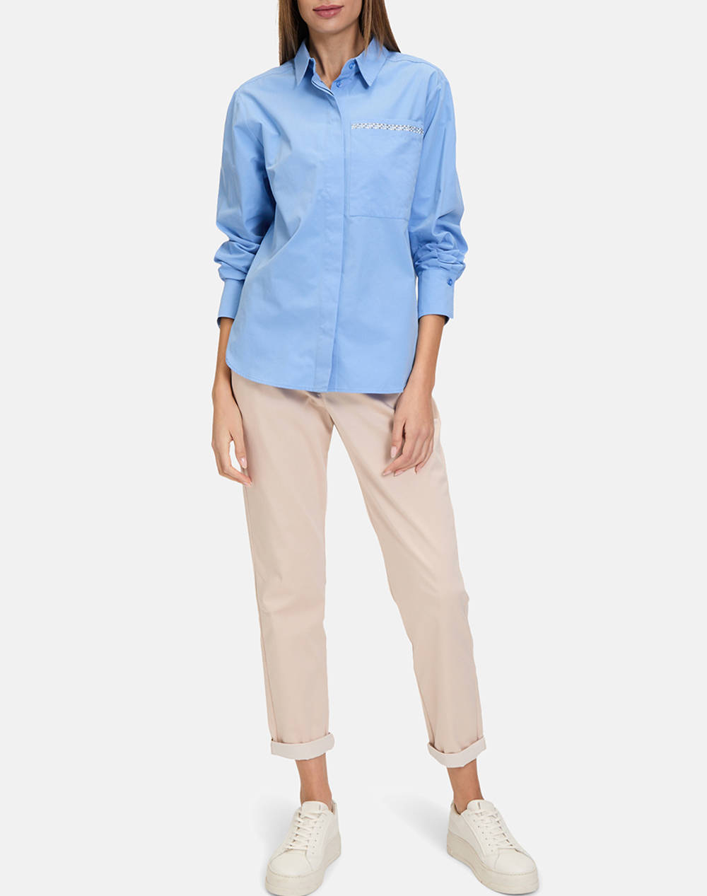 BETTY BARCLAY BLOUSE 8814/1050-8026 LightBlue φωτογραφία