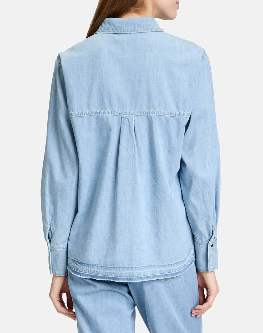 BETTY BARCLAY BLOUSE 8814/1105-8618 DenimLightBlue φωτογραφία