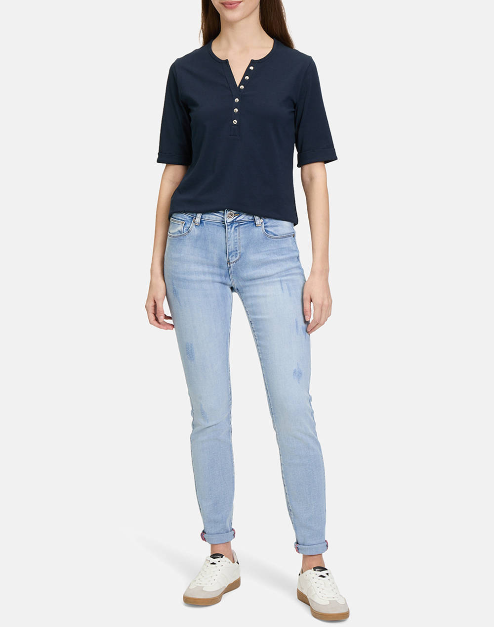 BETTY BARCLAY BLOUSE 2384/1881-8345 DarkBlue φωτογραφία