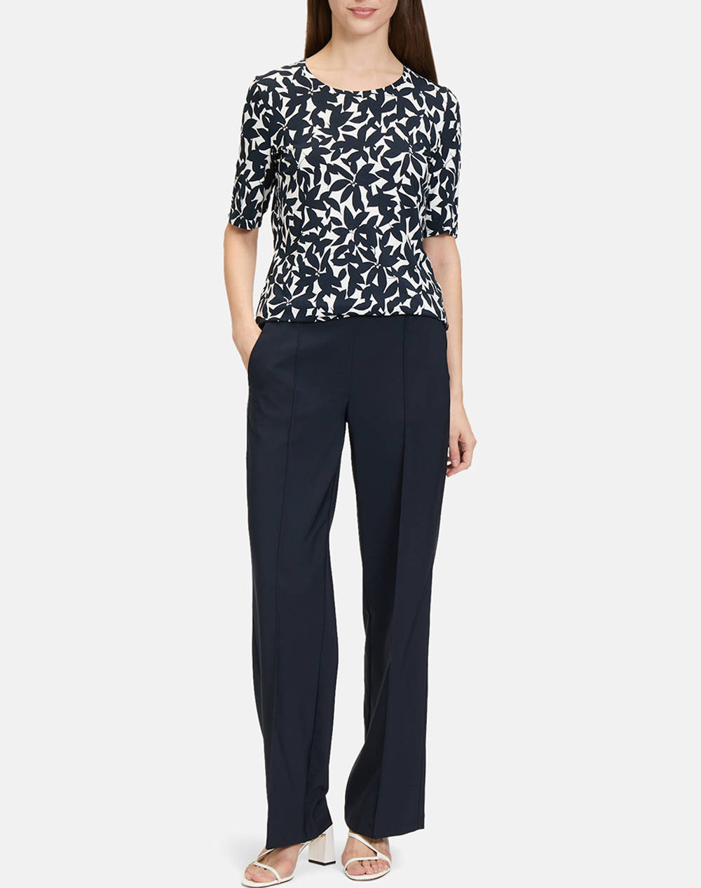 BETTY BARCLAY BLOUSE 2383/1169-8813 DarkBlue φωτογραφία