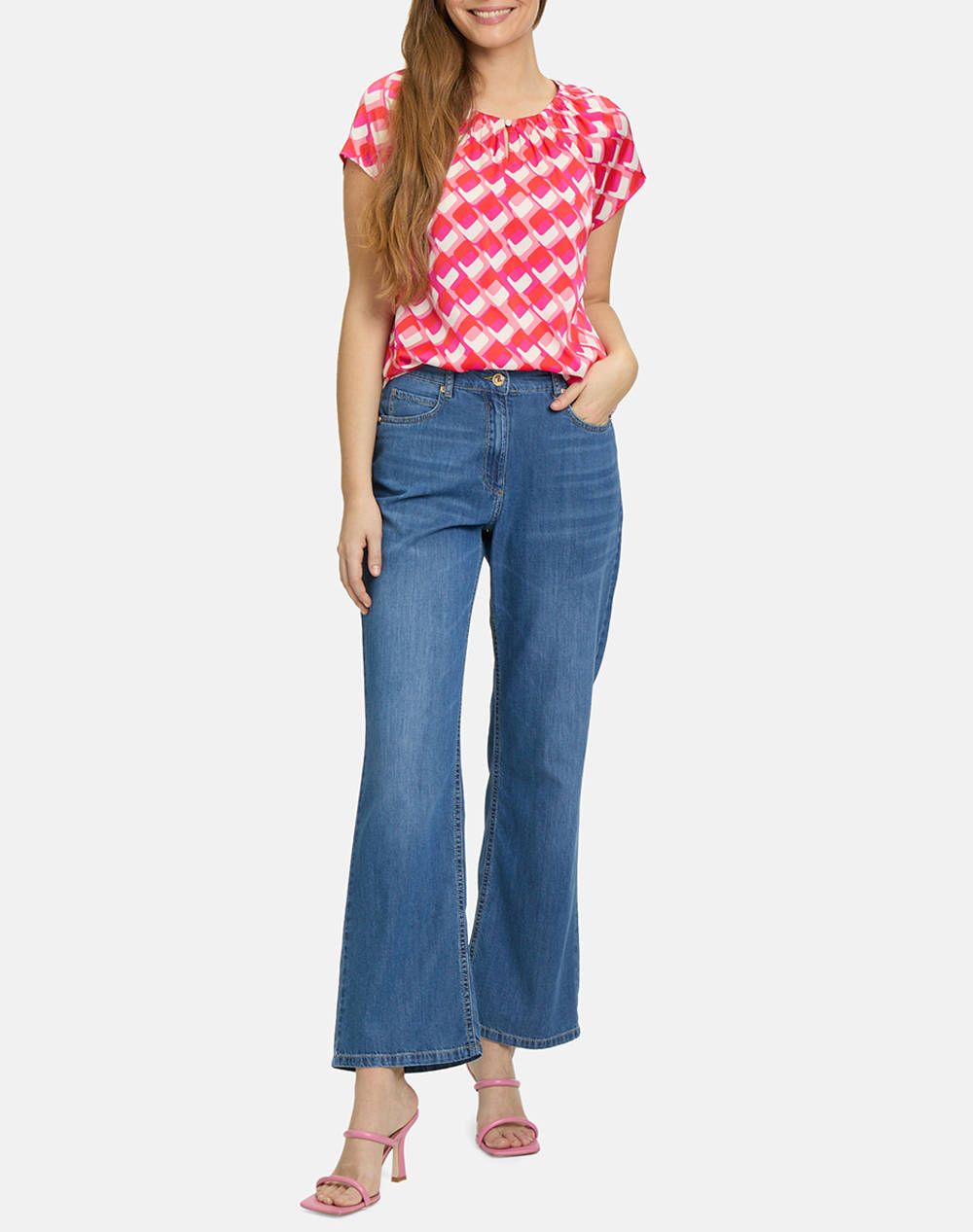 BETTY BARCLAY BLOUSE 8804/1158-4811 Red φωτογραφία