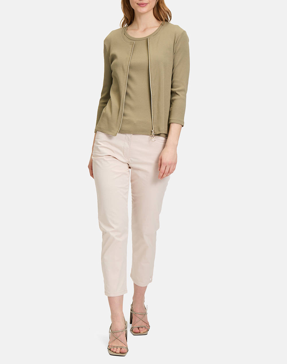 Betty Barclay Cardigan 2463 2064-7366 Olive Γυναικεία ρούχα μπλούζες Τοπ Κορμακια Politikos Shop Πολιτικός