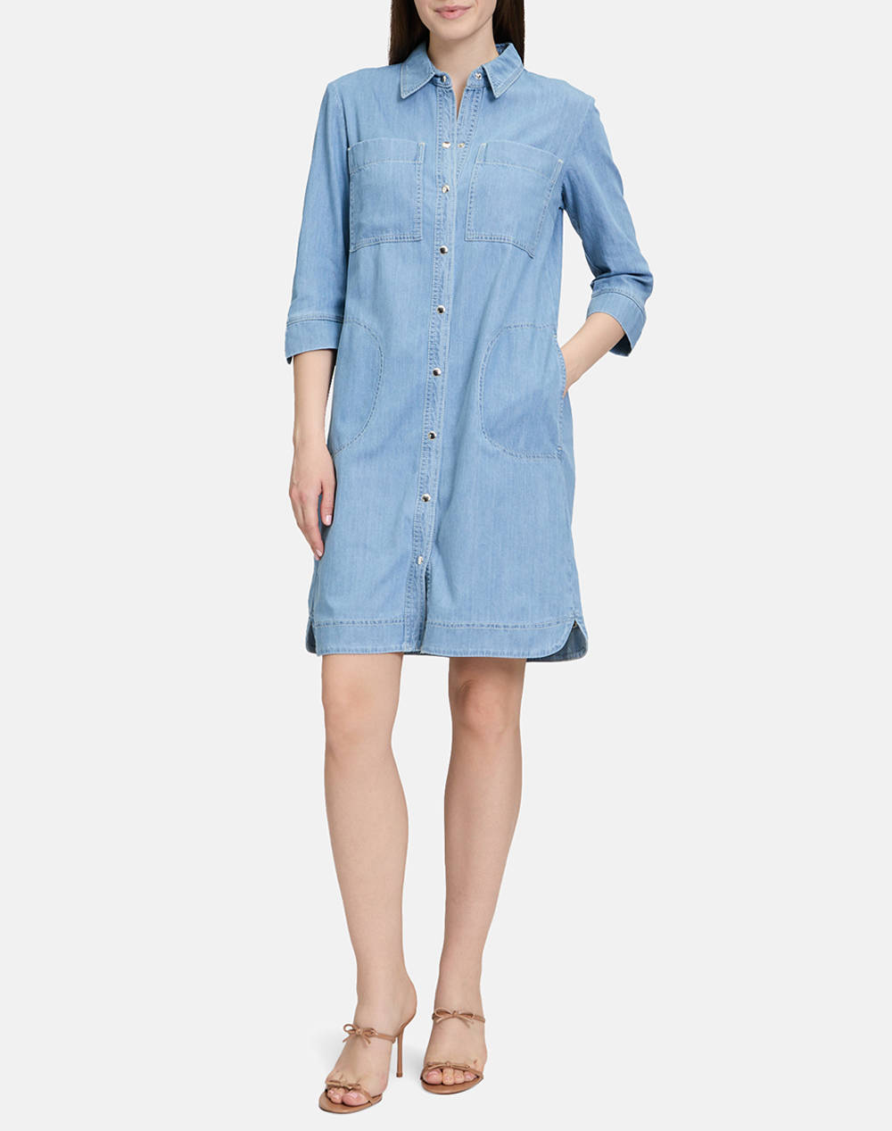 BETTY BARCLAY DRESS 1692/1105-8618 DenimLightBlue φωτογραφία
