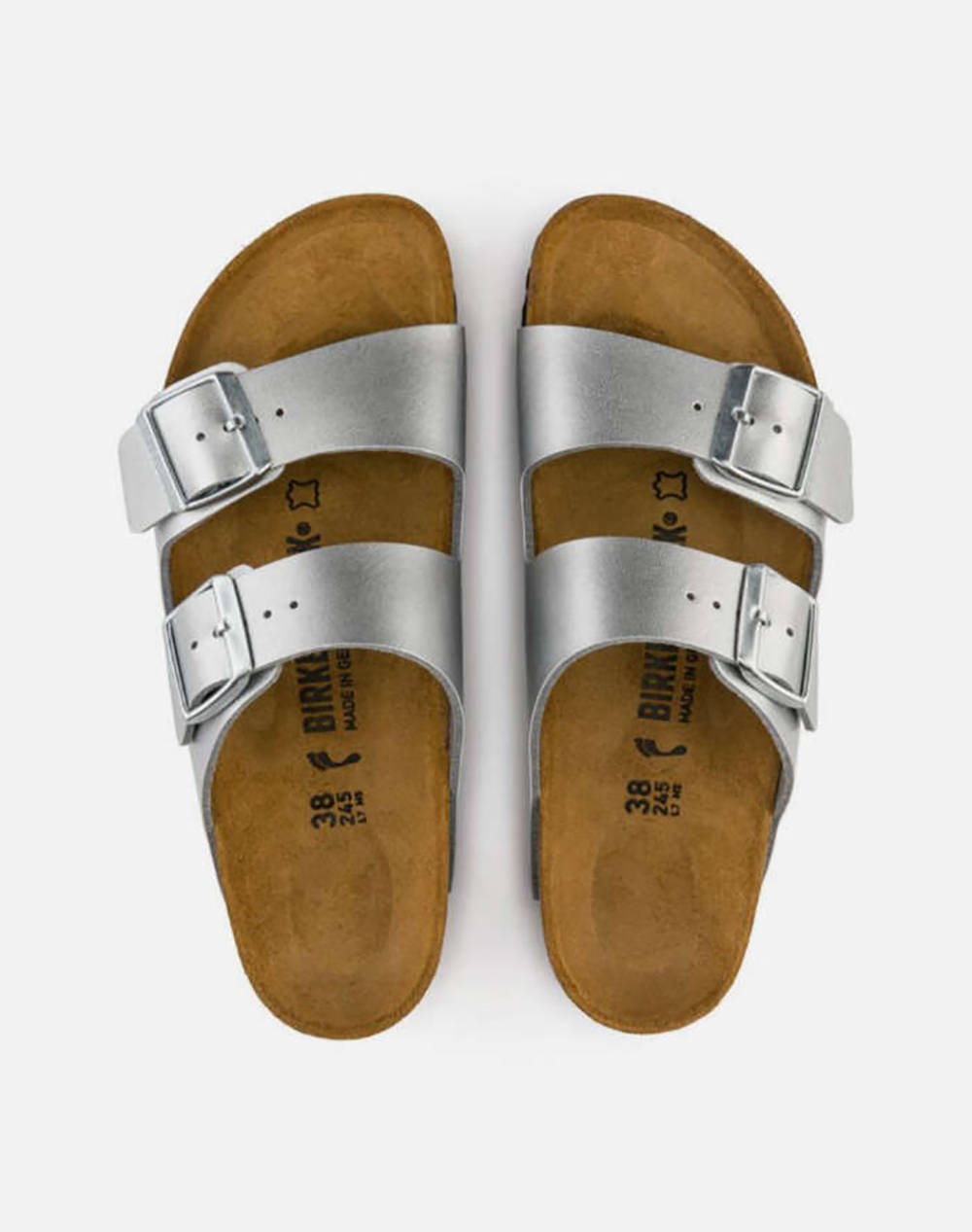 BIRKENSTOCK S26 SYNTHETICS ARIZONA BF SILVER 35 - 43 NARROW SEASONAL ΠΑΠΟΥΤΣΙ ΓΥΝΑΙΚΕΙΟ 1012283003543-SILVER MetallicSilver φωτογραφία