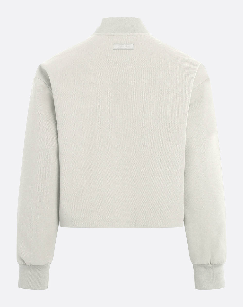 CALVIN KLEIN JEANS SHORT BOMBER JACKET J20J224970-YBI Ivory φωτογραφία