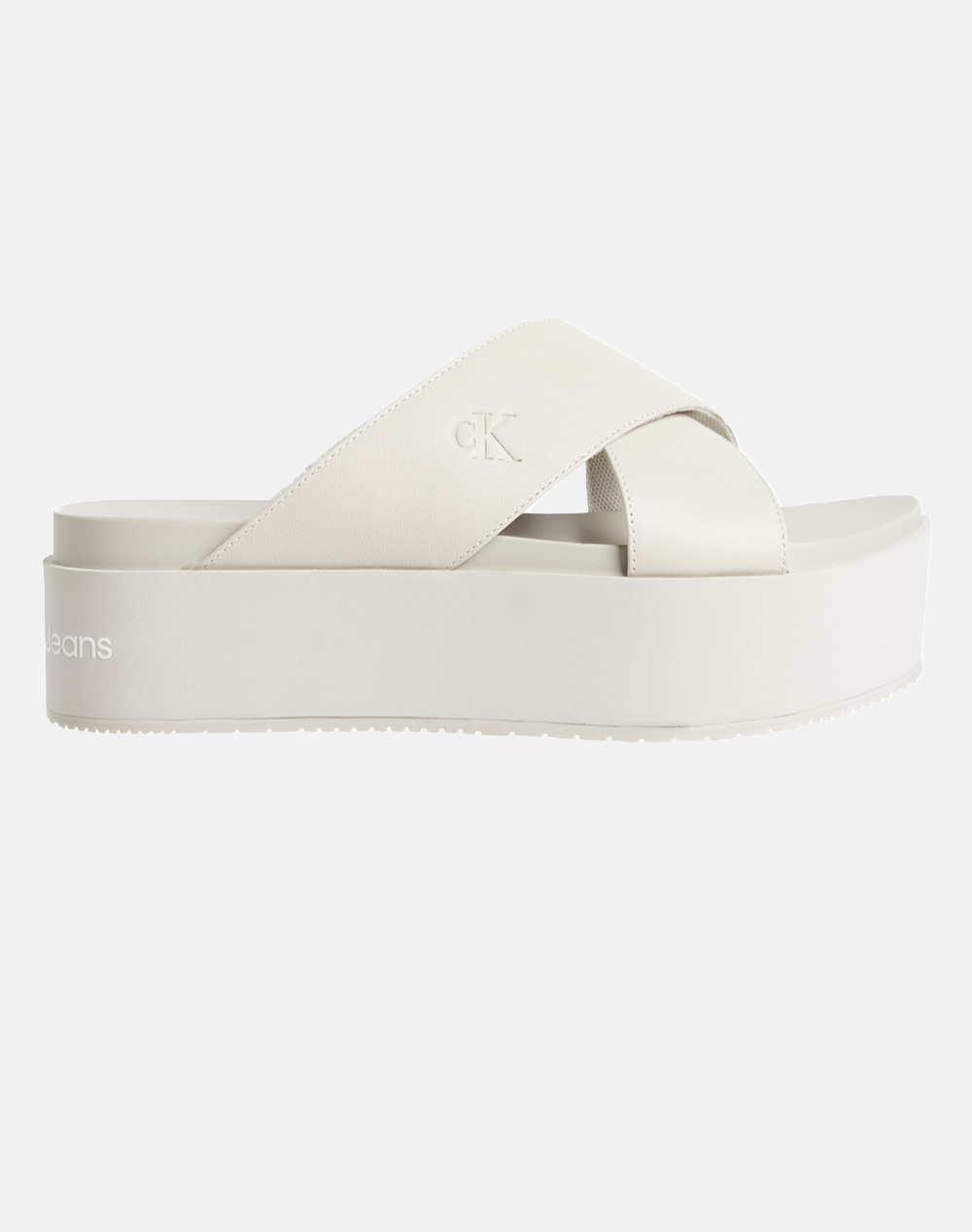 CALVIN KLEIN JEANS FLATFORM CROSS MG UC