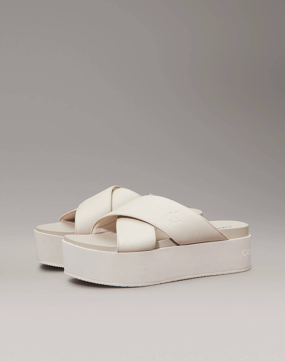 CALVIN KLEIN JEANS FLATFORM CROSS MG UC