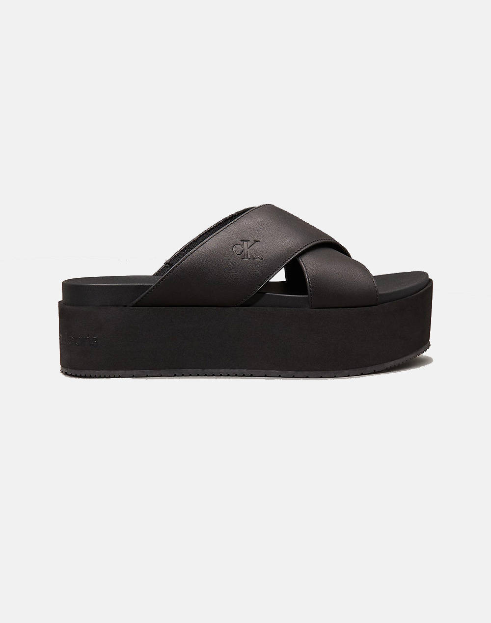 CALVIN KLEIN JEANS FLATFORM CROSS MG UC