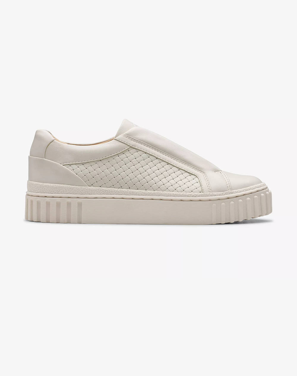 CLARKS Mayhill Bay 26181207-Off White Lea OffWhite