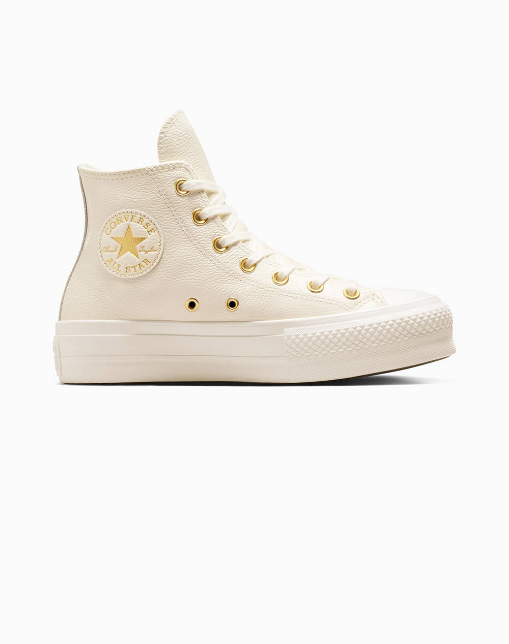 CONVERSE CHUCK TAYLOR ALL STAR LIFT PLATFORM GOLD A12764C-286 Biege