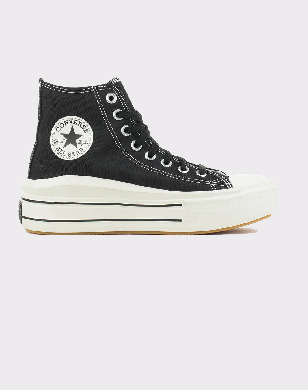 CONVERSE CHUCK TAYLOR ALL STAR MOVE PLATFORM RETRO SPORT A12585C-001 Black