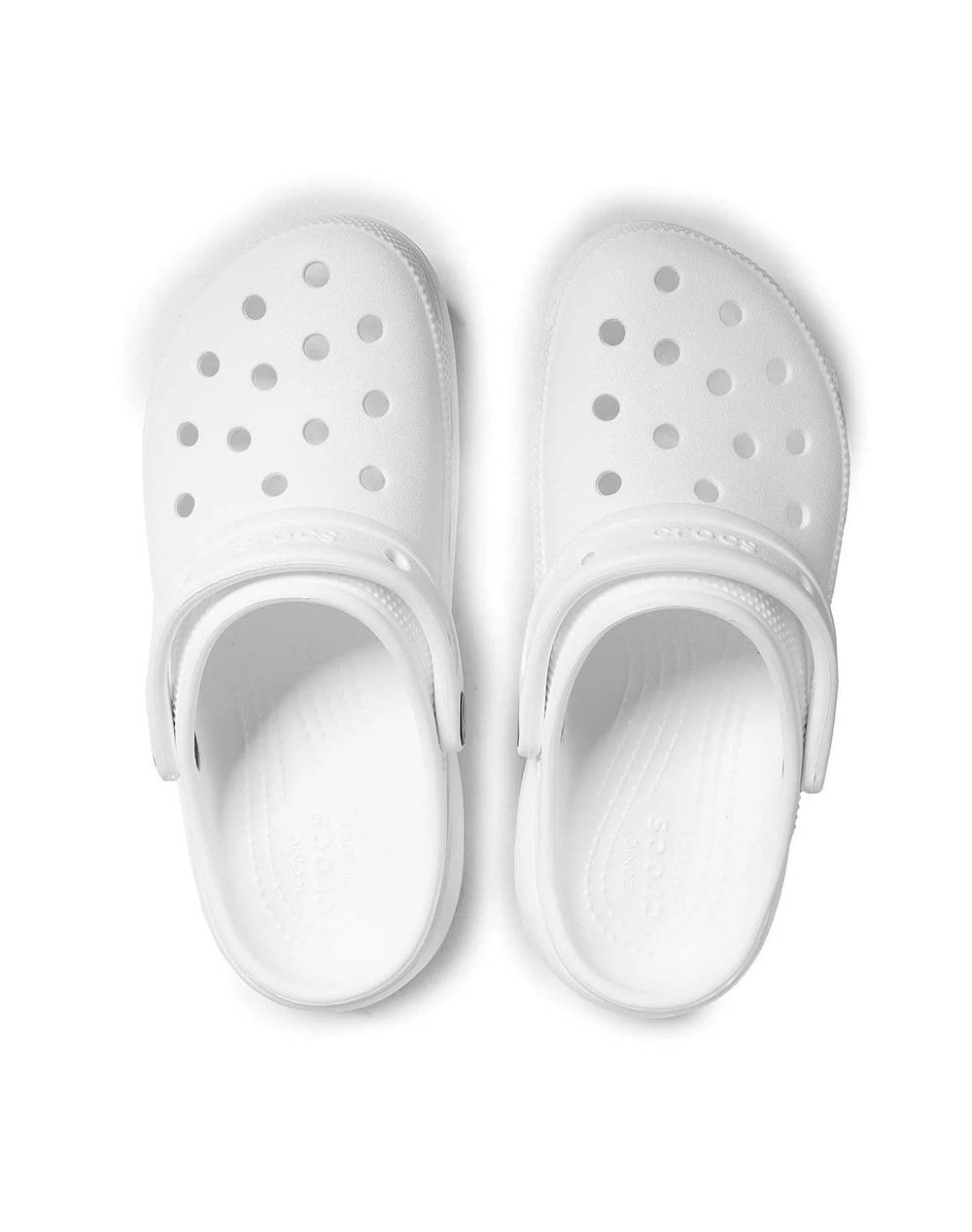 CROCS Classic Platform Clog W 206750-100 White φωτογραφία
