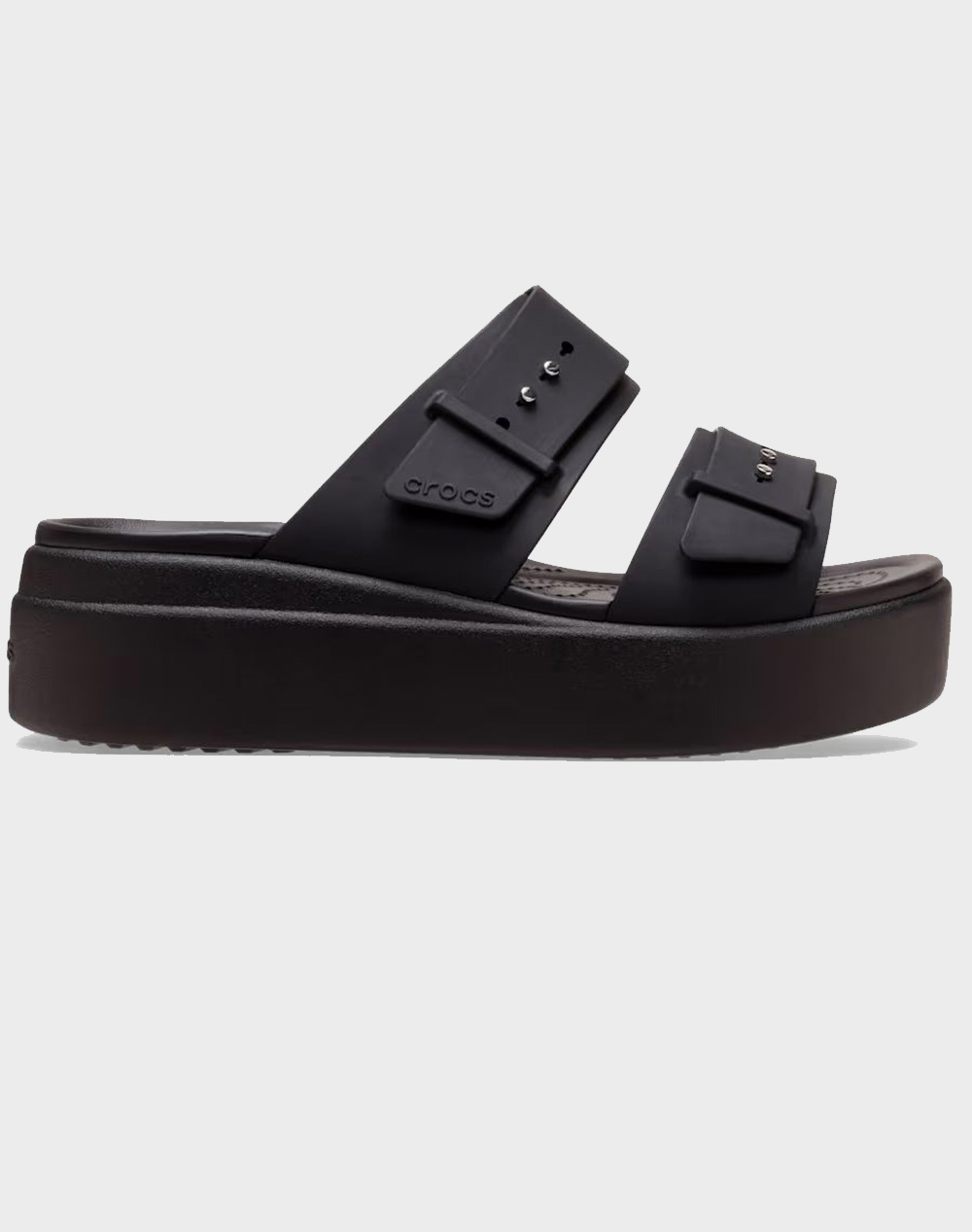 CROCS Brooklyn Buckle LowWdg 207431-001 Black