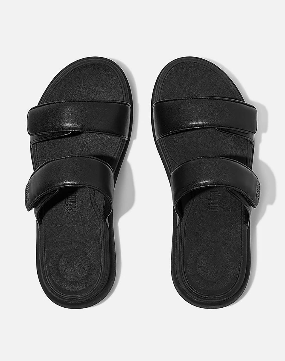 FIT FLOP F-MODE GO 2 BAR VELCRO SLIDE IW2-090-0071 Black φωτογραφία