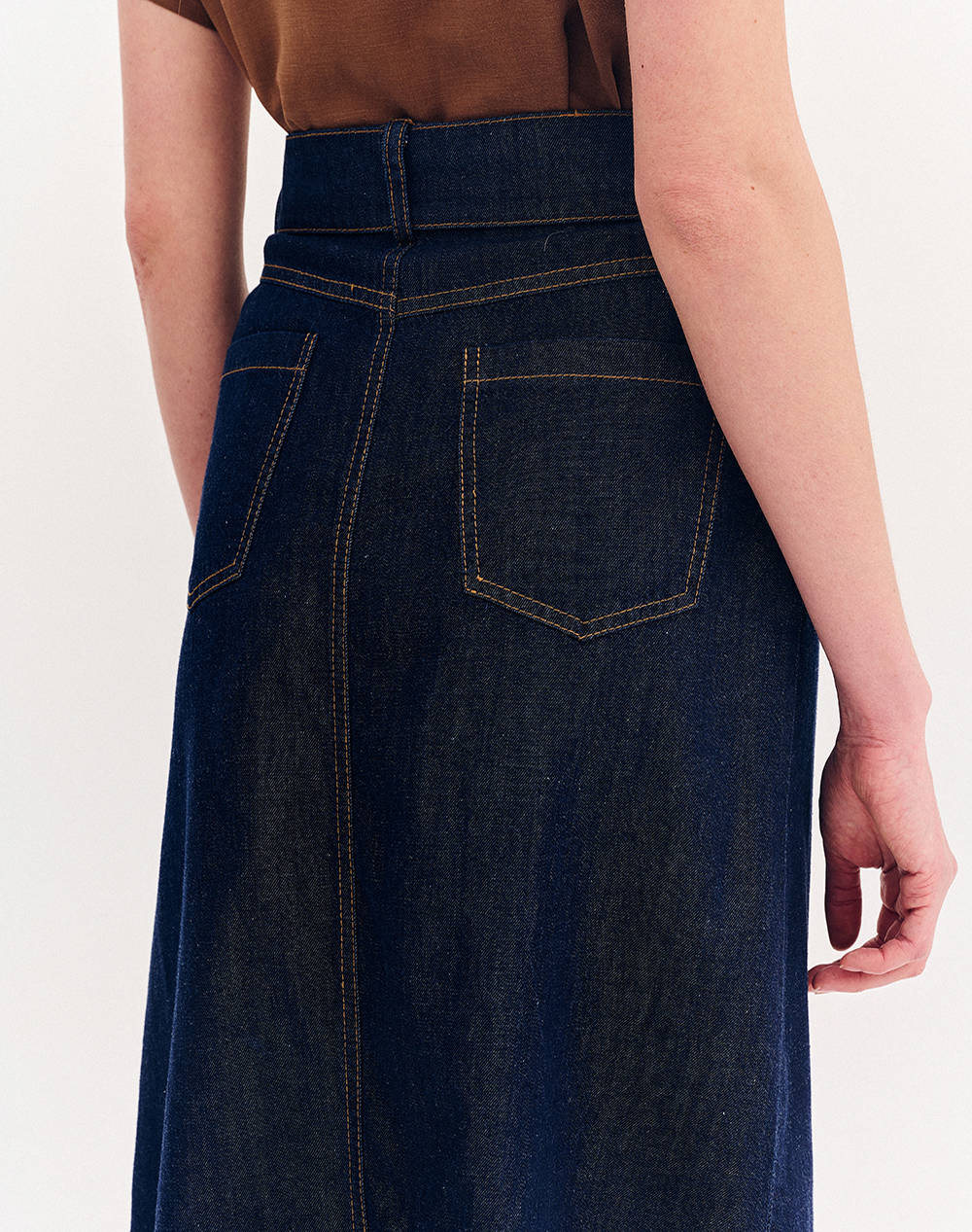 FOREL Φούστα 080.00.01.018-ΜΠΛΕ DenimDarkBlue φωτογραφία
