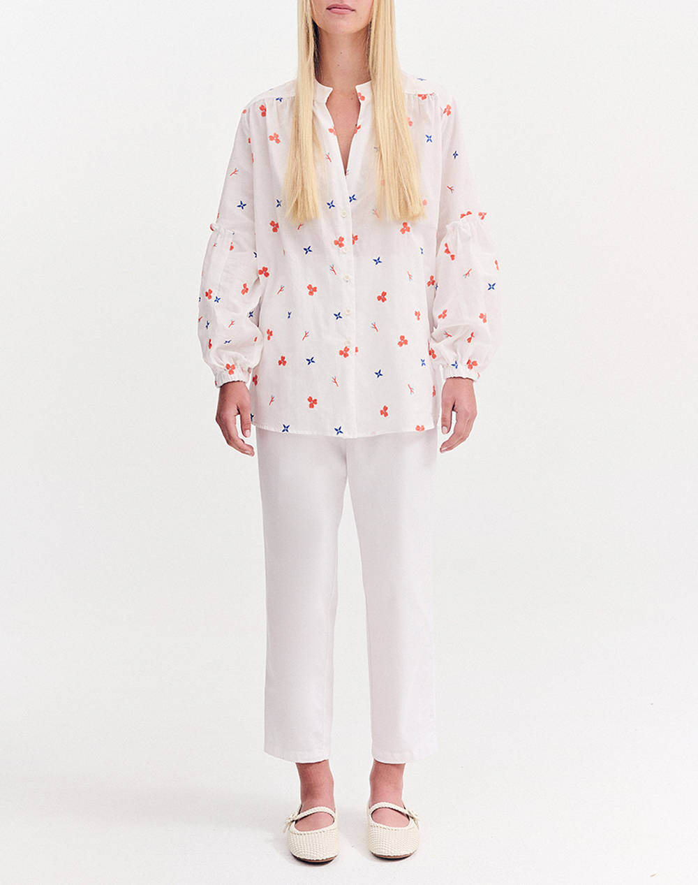 FOREL Πουκάμισο 080.80.05.008-ΛΕΥΚΟ White φωτογραφία